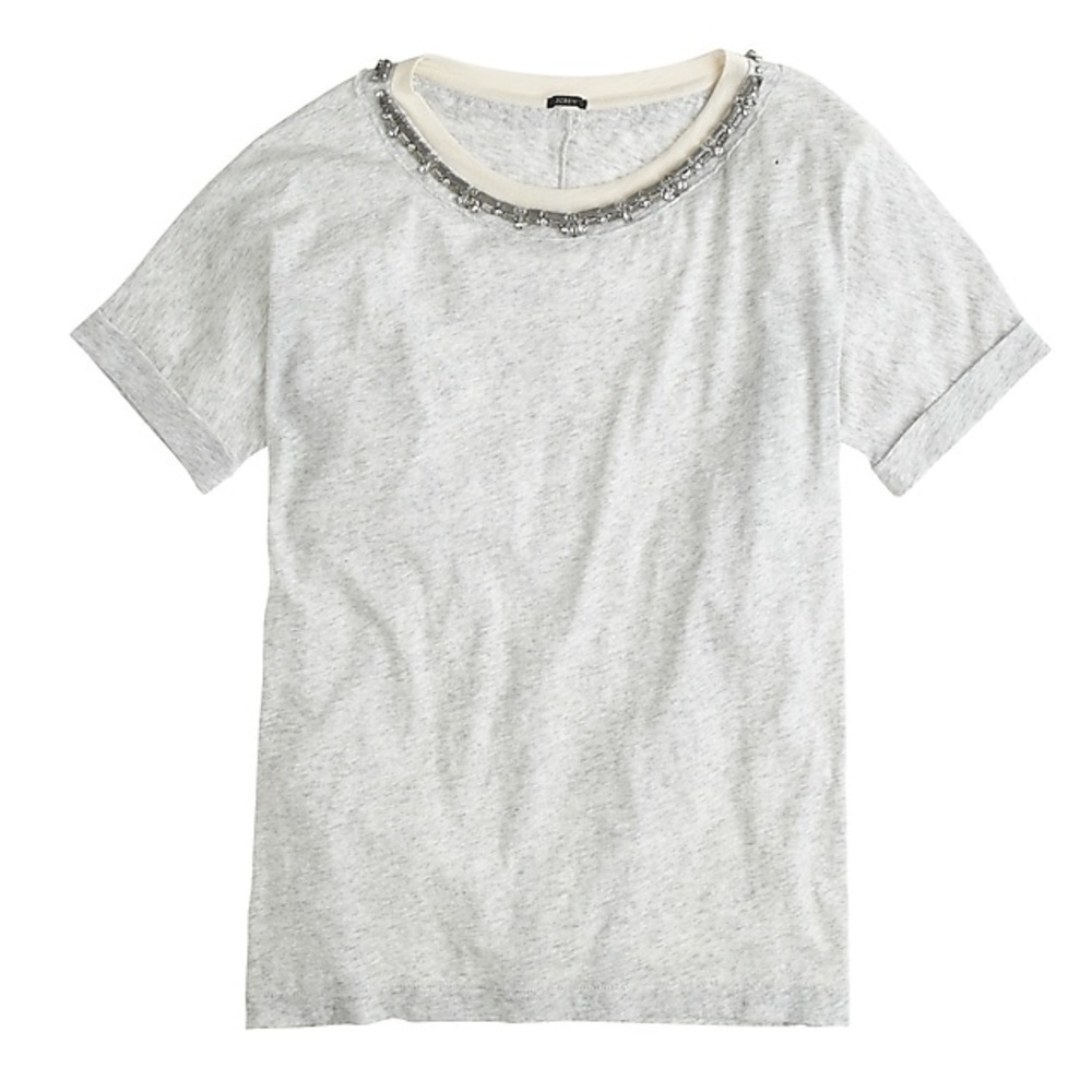 NWT J.Crew roll-sleeve t-shirt